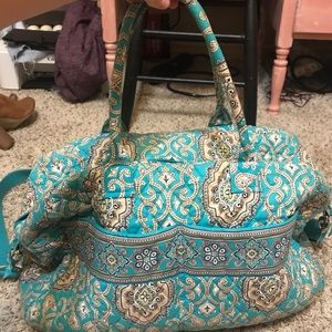 Vera bradley duffell bag